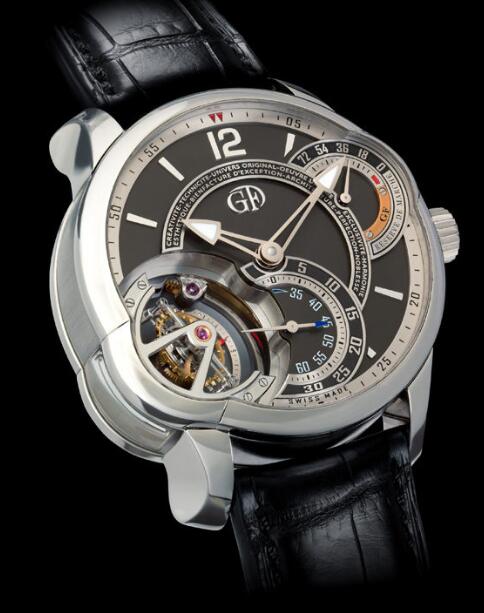 Greubel Forsey Tourbillon 24 Secondes Platinum Black Dial replica watch
